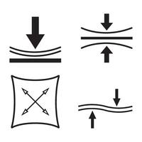 Elastic icon design vector