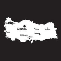 territory of Turkey vector