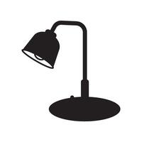 table lamp icon vector