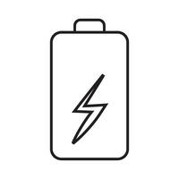 battery icon design vector