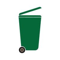trash can icon vector