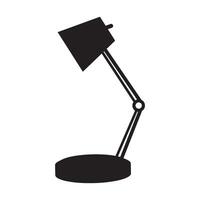 table lamp icon vector