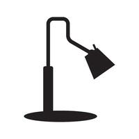 table lamp icon vector