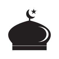 mosque icon design vector