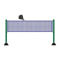 badminton net icon vector