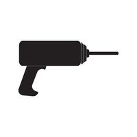 drilling machine icon vector
