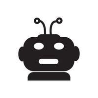robot icon design vector