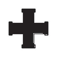 pipe connection icon vector