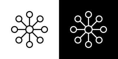 Omnichannel thin liner symbol, multichannel outline symbol for mobile and web. vector