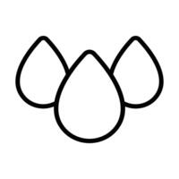 Simple Water icon. The icon can be used for websites, print templates, presentation templates, illustrations, etc vector