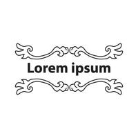 border, aesthetic, vintage and border design elements vector