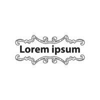 border, aesthetic, vintage and border design elements vector