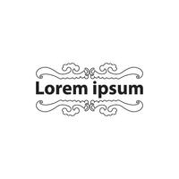 border, aesthetic, vintage and border design elements vector