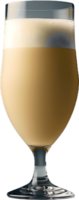 a glass of coffee on a transparent background png