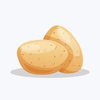 High-Resolution Potato Image for Commercial Use vector