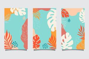 Summer abstract background with copy space for text for banner, greeting card, poster, advertising and social media stories design templates vector