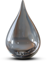 a drop of water on a transparent background png