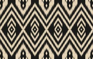 Ethnic abstract ikat art. Aztec ornament print. geometric ethnic pattern seamless color oriental. Design for background ,curtain, carpet, wallpaper, clothing, wrapping. vector