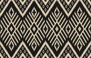 Ethnic abstract ikat art. Aztec ornament print. geometric ethnic pattern seamless color oriental. Design for background ,curtain, carpet, wallpaper, clothing, wrapping. vector