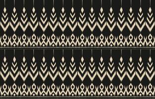 Ethnic abstract ikat art. Aztec ornament print. geometric ethnic pattern seamless color oriental. Design for background ,curtain, carpet, wallpaper, clothing, wrapping. vector