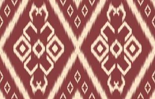 Ethnic abstract ikat art. Aztec ornament print. geometric ethnic pattern seamless color oriental. Design for background ,curtain, carpet, wallpaper, clothing, wrapping. vector