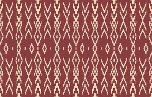 Ethnic abstract ikat art. Aztec ornament print. geometric ethnic pattern seamless color oriental. Design for background ,curtain, carpet, wallpaper, clothing, wrapping. vector