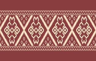 Ethnic abstract ikat art. Aztec ornament print. geometric ethnic pattern seamless color oriental. Design for background ,curtain, carpet, wallpaper, clothing, wrapping. vector