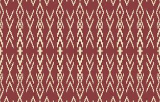 Ethnic abstract ikat art. Aztec ornament print. geometric ethnic pattern seamless color oriental. Design for background ,curtain, carpet, wallpaper, clothing, wrapping. vector