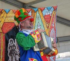Nitra, Slovakia - 05.25.2024 Artists perform at the Nitra Rinek festival photo