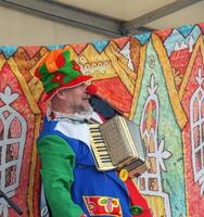 Nitra, Slovakia - 05.25.2024 Artists perform at the Nitra Rinek festival photo