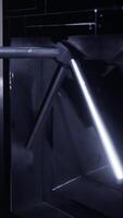 The dark empty underground passage video