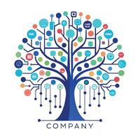 Creative Logo Design for Technological company vector