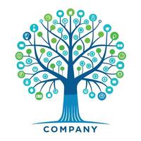 Creative Logo Design for Technological company vector