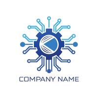 Creative Logo Design for Technological company vector