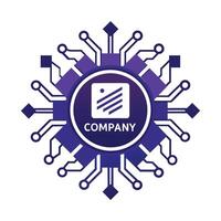 Creative Logo Design for Technological company vector