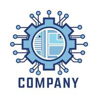 Creative Logo Design for Technological company vector
