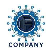 Creative Logo Design for Technological company vector