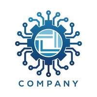 Creative Logo Design for Technological company vector