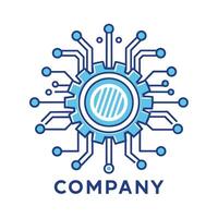 Creative Logo Design for Technological company vector