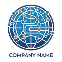 Creative Logo Design for Technological Company vector