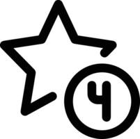 Star icon symbol Illustration vector