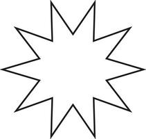 Star icon symbol Illustration vector