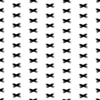 Seamless pattern with hand drawn cross symbols vector