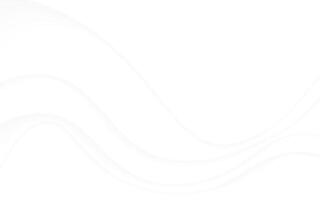 Minimalist White Background with Smooth Curves vector