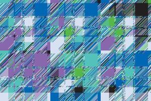 Modern glitch background. Color geometric abstract pattern . vector