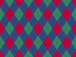 Argyle pattern seamless. Fabric texture background. Classic argill ornament vector