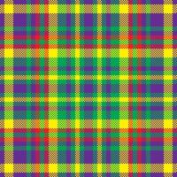Tartan plaid pattern seamless. Print fabric texture. Check background. vector