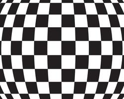 Black and white abstract pattern. Art design geometric shape background. Graphic visual disort style. vector