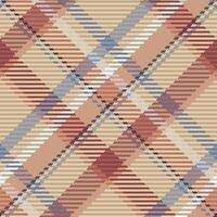 Seamless pattern of scottish tartan plaid. Repeatable background with check fabric texture. backdrop striped textile print. vector