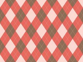 Argyle pattern seamless. Fabric texture background. Classic argill ornament vector
